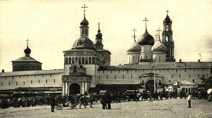 Торговые ряды на Красногорской площади в 19 веке