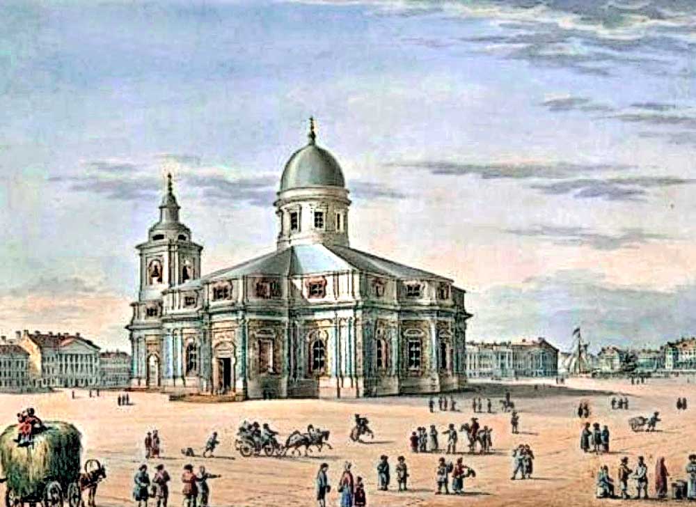 Исаакиевский собор в Санкт Петербурге 1707