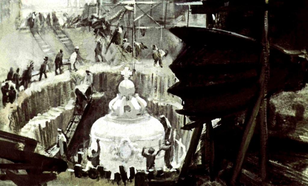 Отливка в яме огромного колокола оказалась очень сложным технологическим процессом