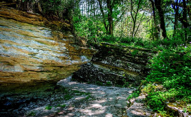 Туристическая тропа через Лабиринт очень своеобразна