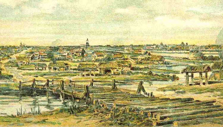 Территория Кучкова поля постепенно превращалась в центр Москвы