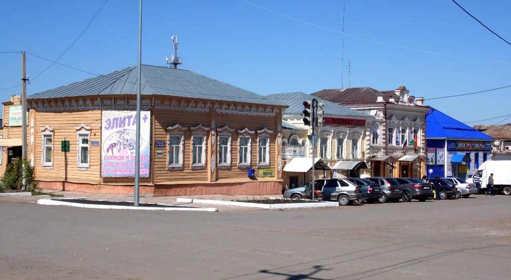 Центральная часть Тетюшей сохранила аутентичную ауру купеческого городка