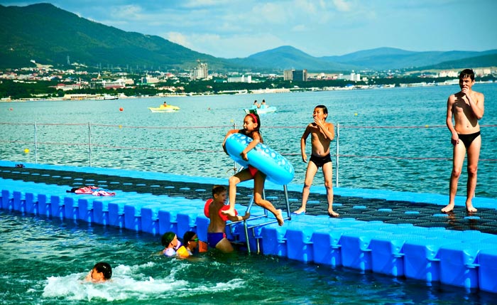 Понтонный мост пользуется большим спросом
