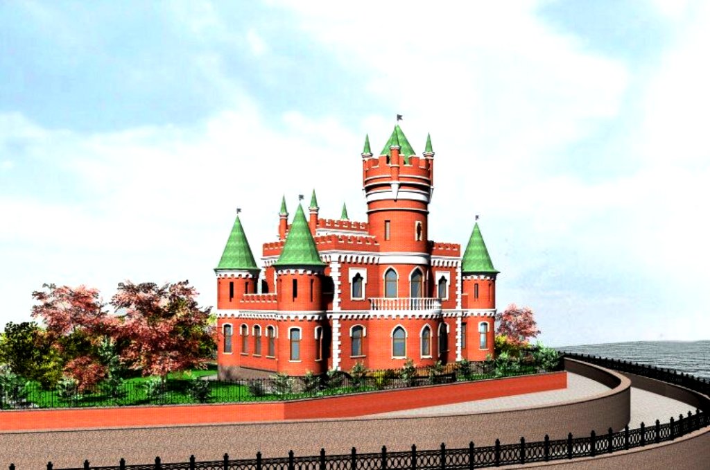 В Йошкар-Оле есть даже свое собственное "Ласточкино гнездо"