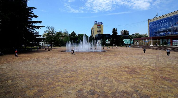 Площадь флага - главная административная площадь города