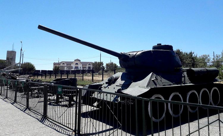 Вся представленная в данном музее техника участвовала в боях за город