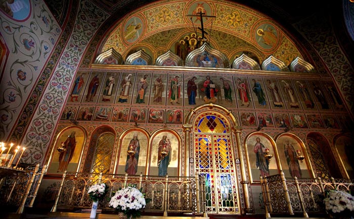 Иконостас Черниговского храма Сергиева посада