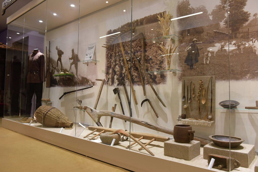 Экспозиция музея Абхазии