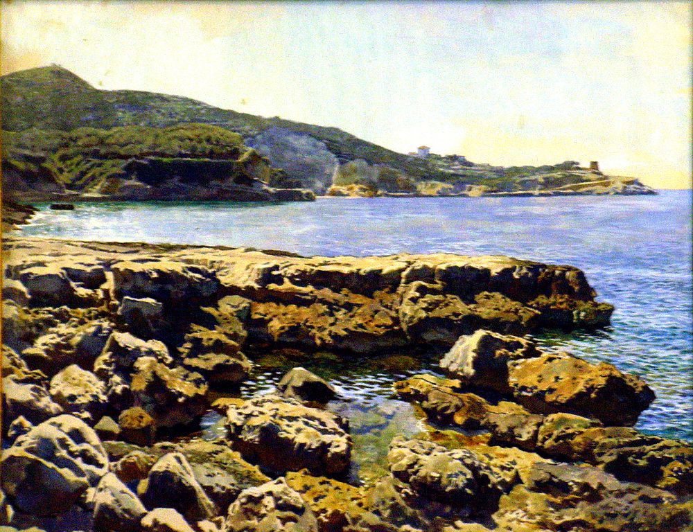 Живописный пейзаж Н.А.Бенуа напоминал Горькому о солнечной Италии