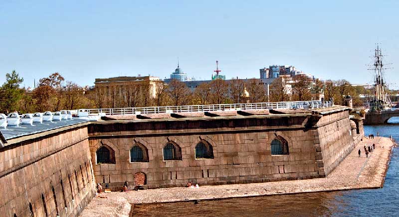 Трубецкой в Петропавловской крепости