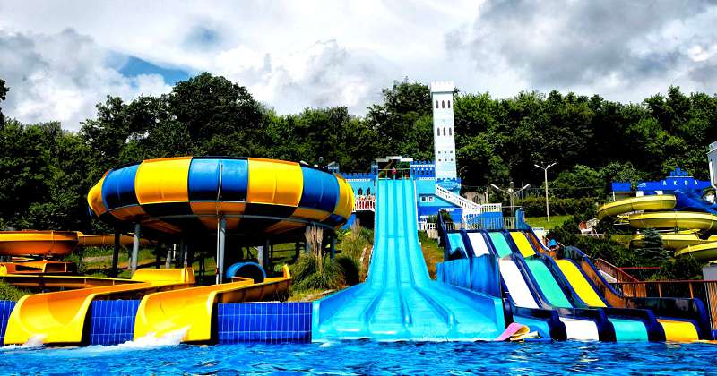 Аттракционы "Аквалоо" довольно традиционны и привычны