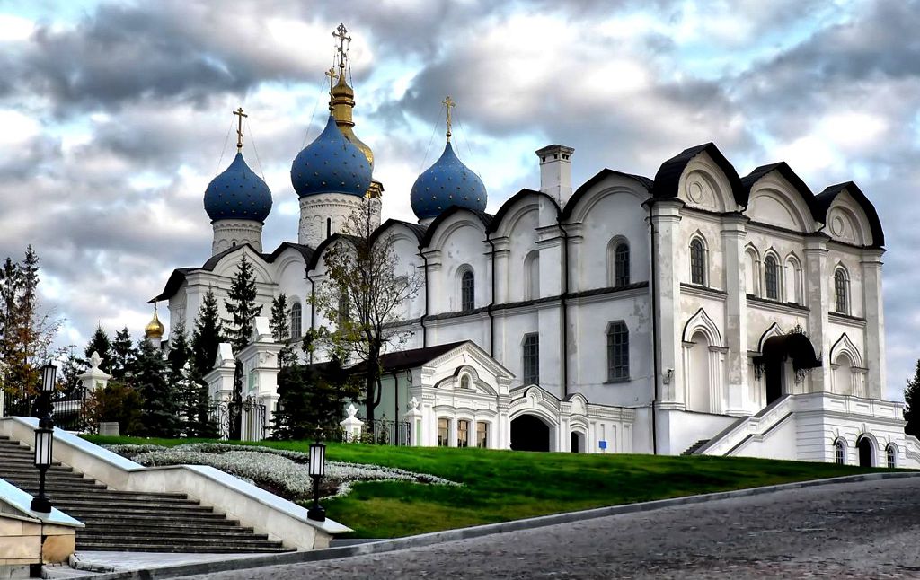 Благовещенский собор казанского кремля фото