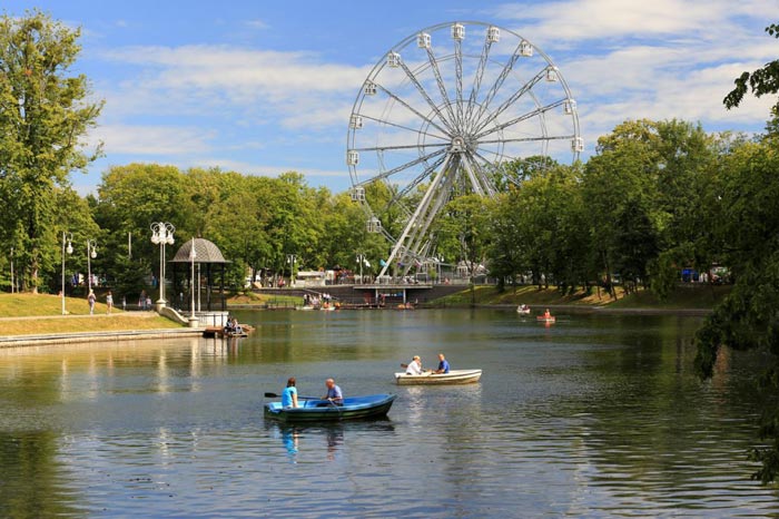 Калининградский парк Юность - отличное место для прогулок