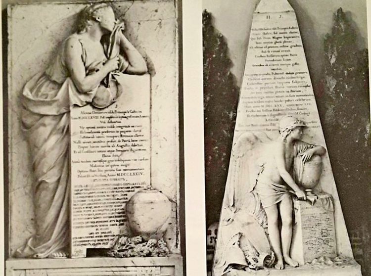 Надгробья Голицыных, выполненные Гудон сегодня можно увидеть в музее