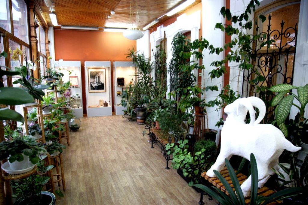 Даже бывший Зимний сад Клодта использован под экспозиции