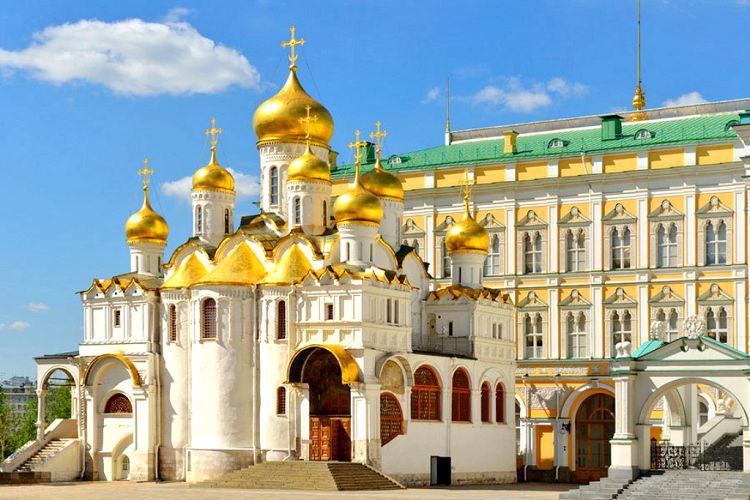 Благовещенский собор изначально создавался как домашний храм для великих князей