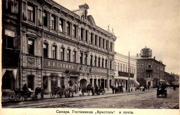 Так выглядела презентабельная Гостиница Бристоль в 1908 году (д.171)