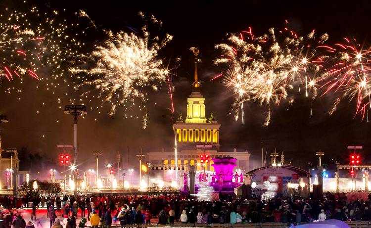Новый год в Москве 2023-2024