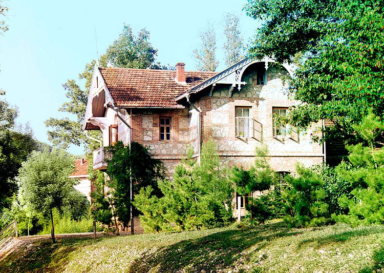 Так выглядела одна ферма в царском имении Дагомыса до революции