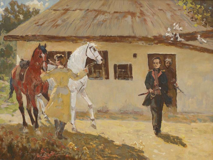 Картина: Лермонтов в Пятигорске