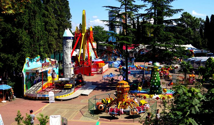 Разнообразные развлечения парка могут занять довольно много времени