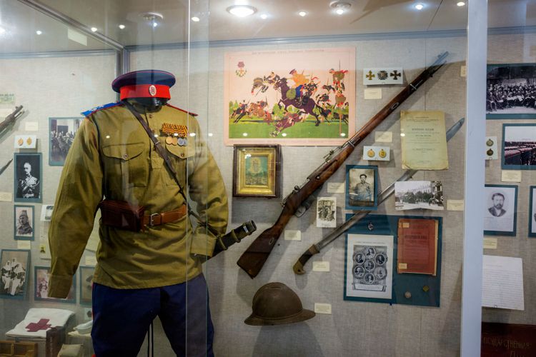 Экспонаты краеведческого музея