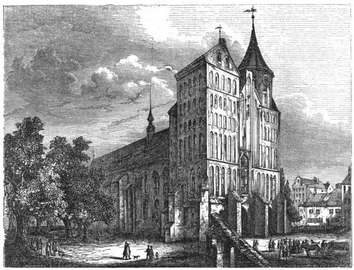 Кенигсбергский собор в 18 веке