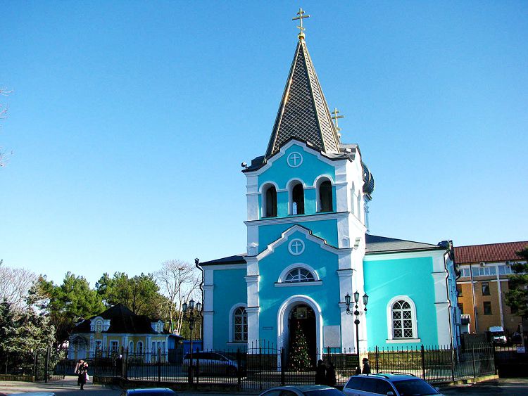 Свято-Онуфриевский храм - одна из исторических достопримечательностей Анапы