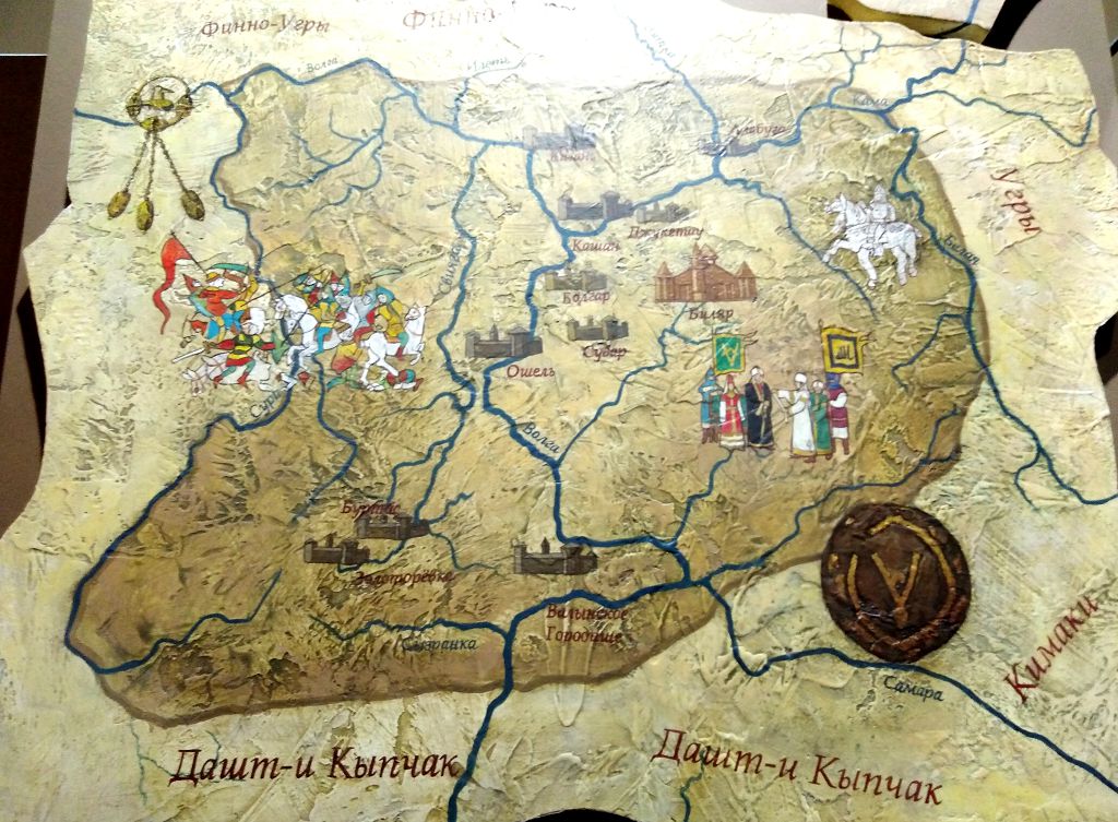 Кыпчакские племена граничили с Булгарией и могли взаимно ассимилировать