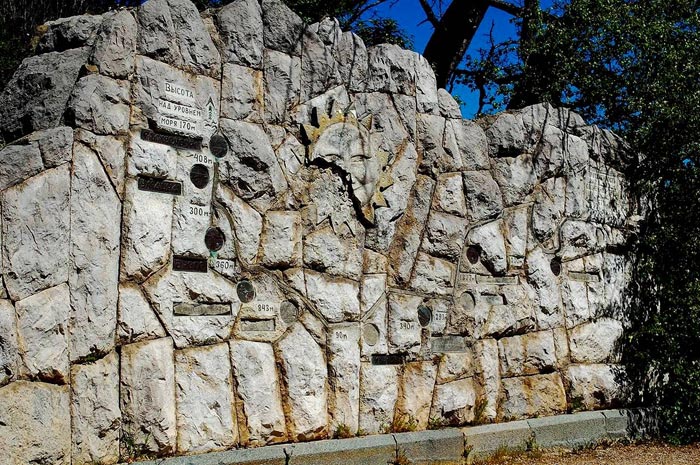 По каменной карте маршрута можно представить предстоящий путь