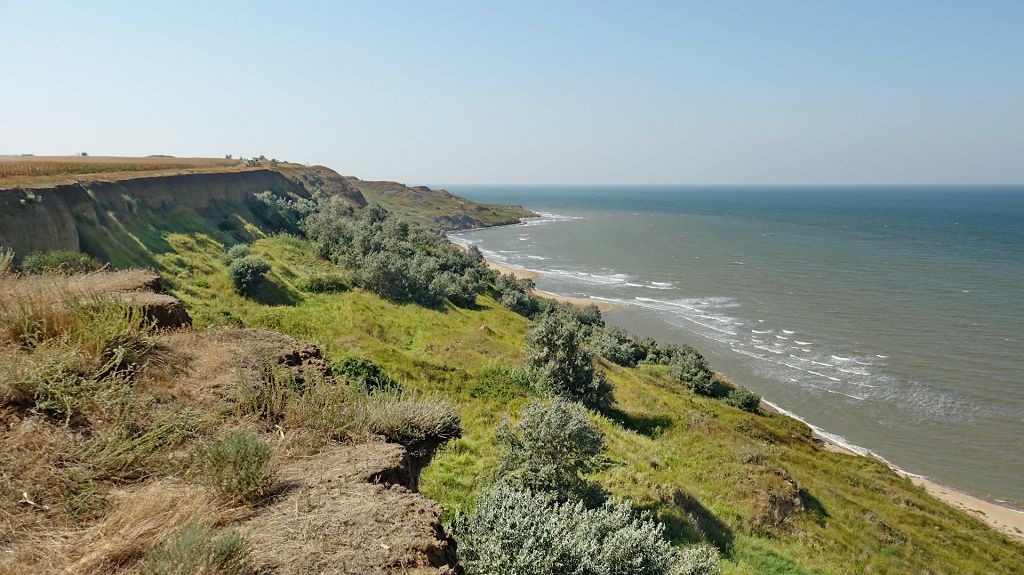 Мыс Пекла на Азовском море