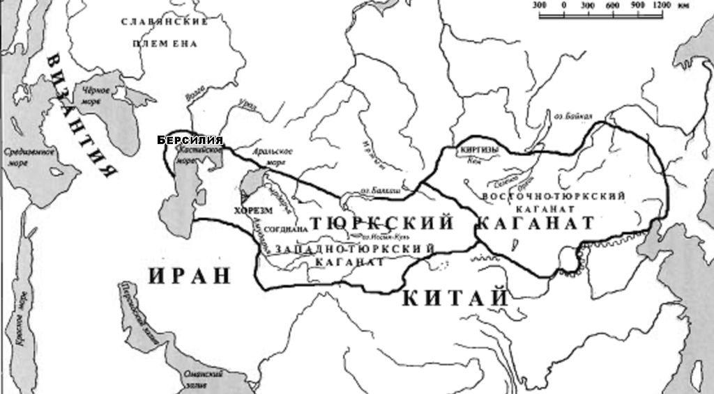 Тюркский каганат был одним из промежуточных средневековых образований