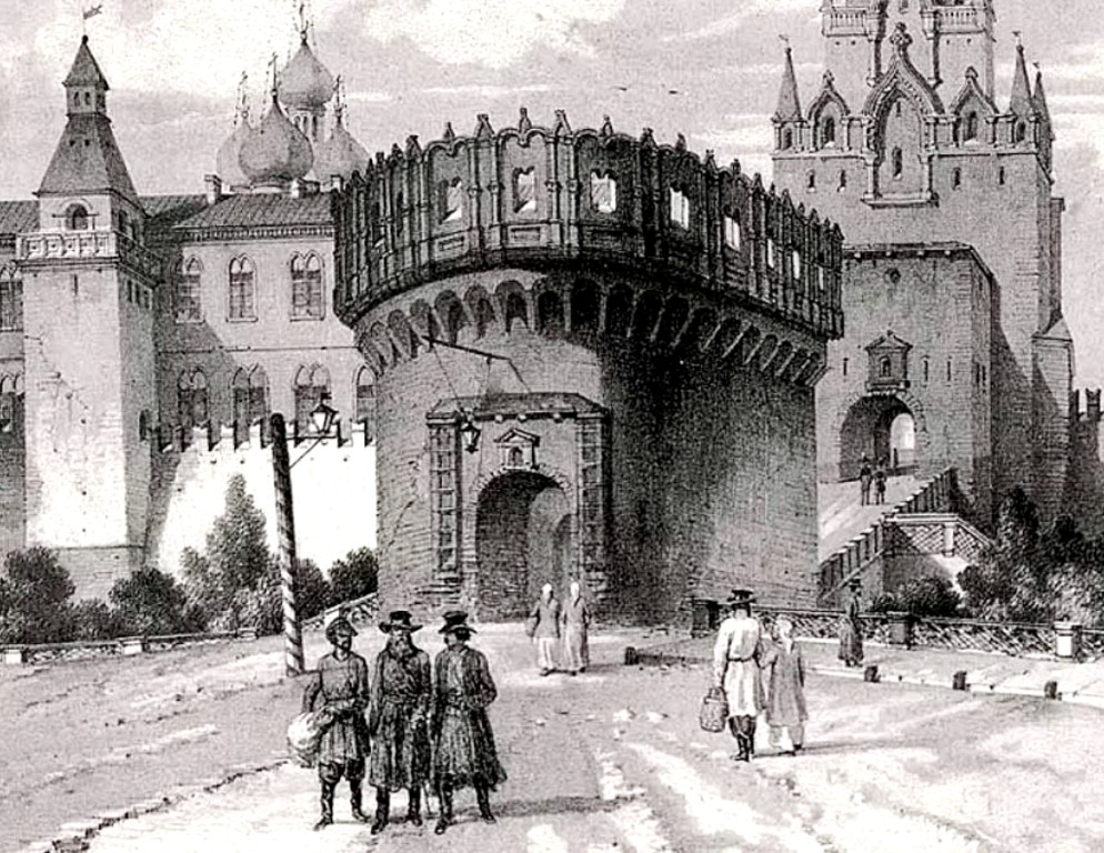 К 18 веку Кутафья башня перестала иметь стратегическое значение