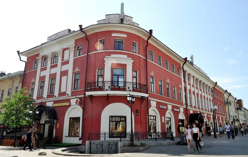 Доходный дом купца В.Шарова украсил улицу Баумана в первой половине 19 века