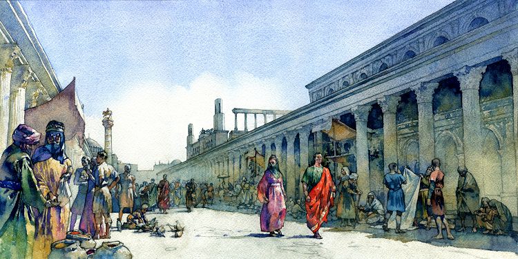 Центральная улица римской столицы вполне соответствовала своему статусу Центральная улица римской столицы вполне соответствовала своему статусу