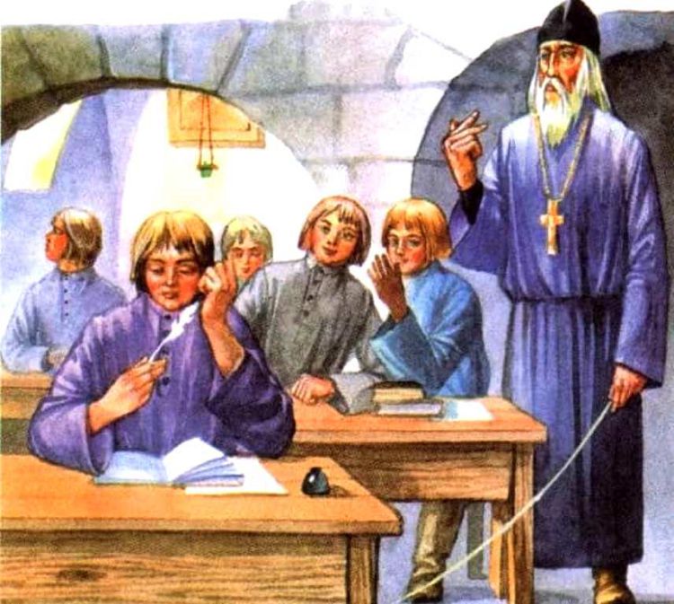 Из учеников Славяно-греко-латинской академии вышло много известных людей