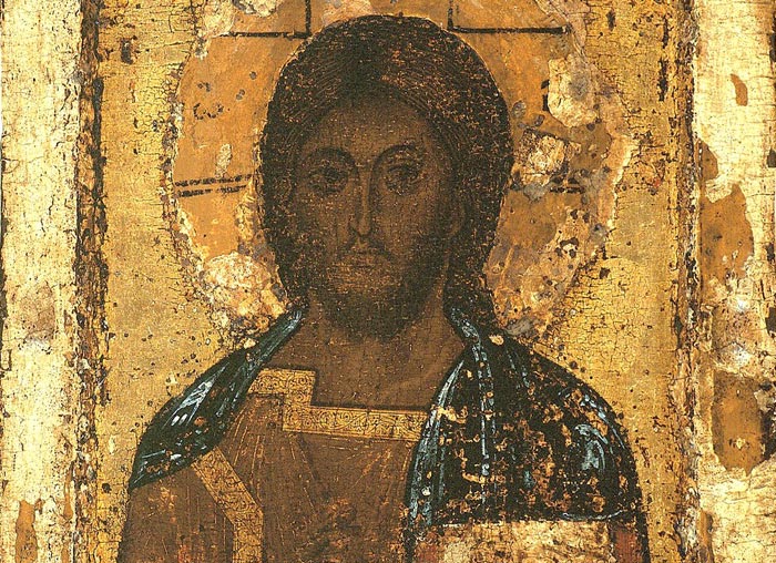 Спас Вседержитель - икона 13 столетия