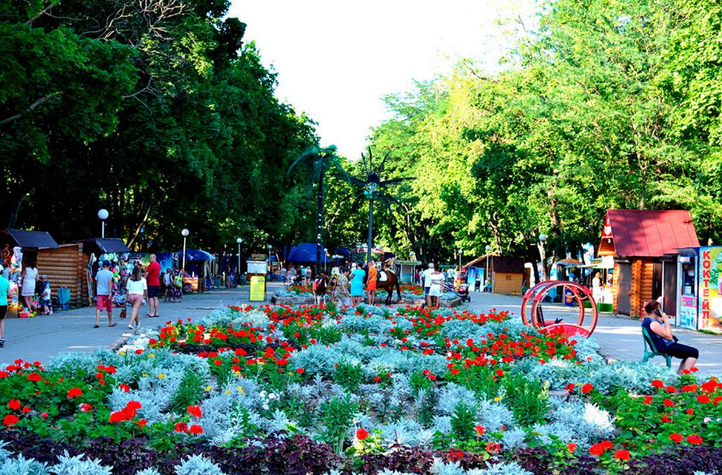 Парк Горького лучшее место для семейных прогулок