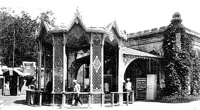 Михайловская галерея в Пятигорске - историческое фото