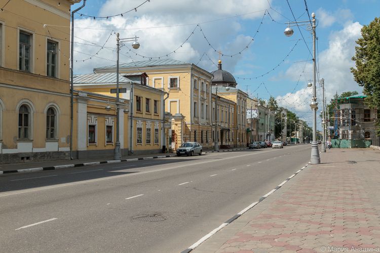 Улица Советская считается самой красивой в городе