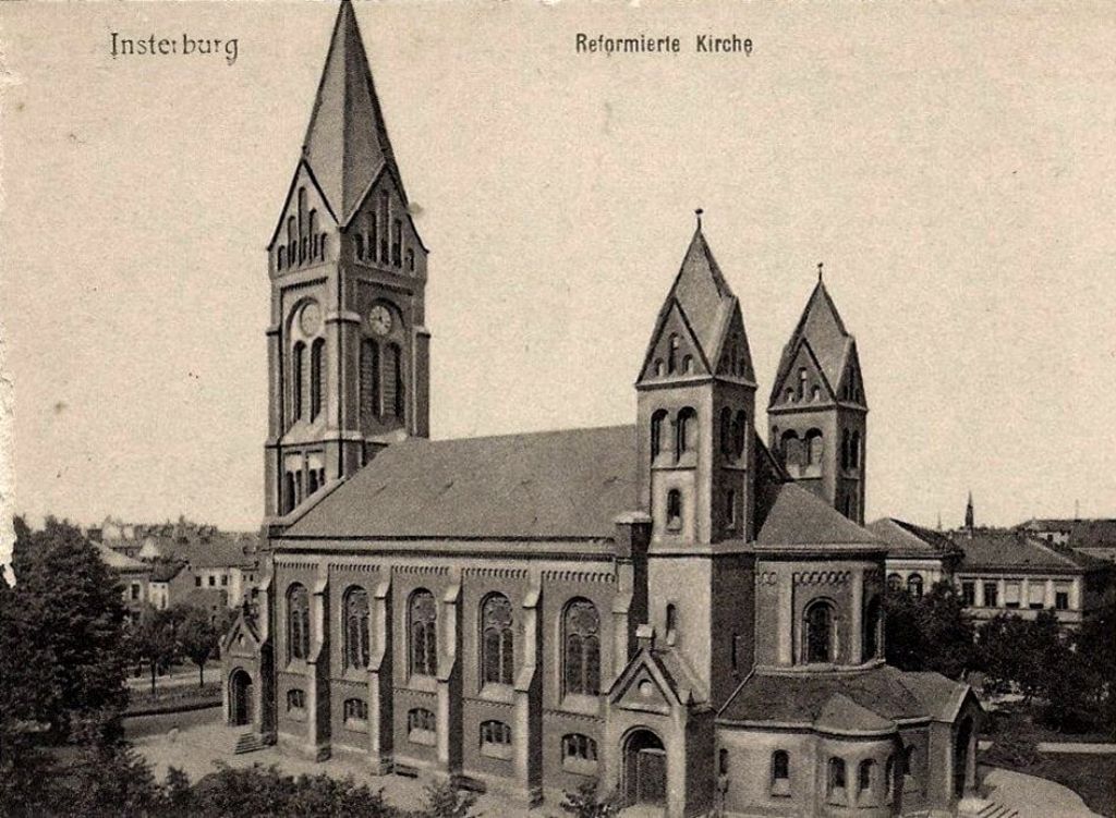 Новое здание реформатской кирхи появилось в Инстербурге в 1890 году