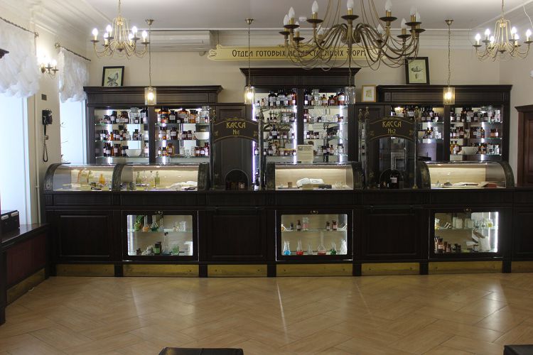 Интерьер аптеки-музея