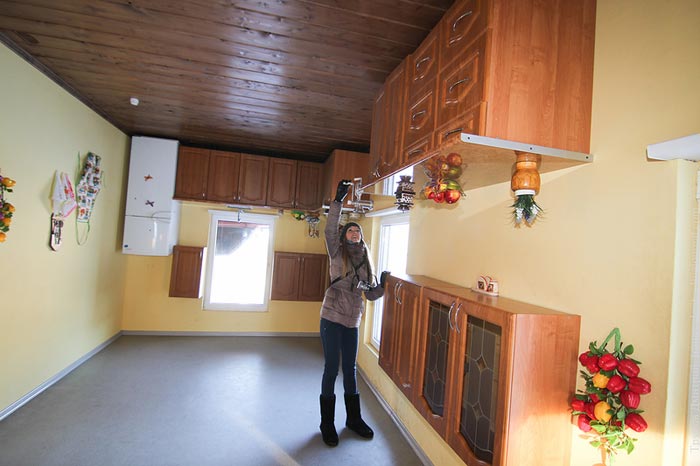 Дом вверх дном в Калининграде