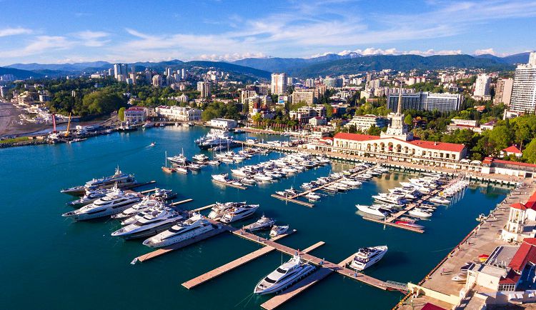 Сегодня сочинский порт является одним из крупнейших в Краснодарском крае