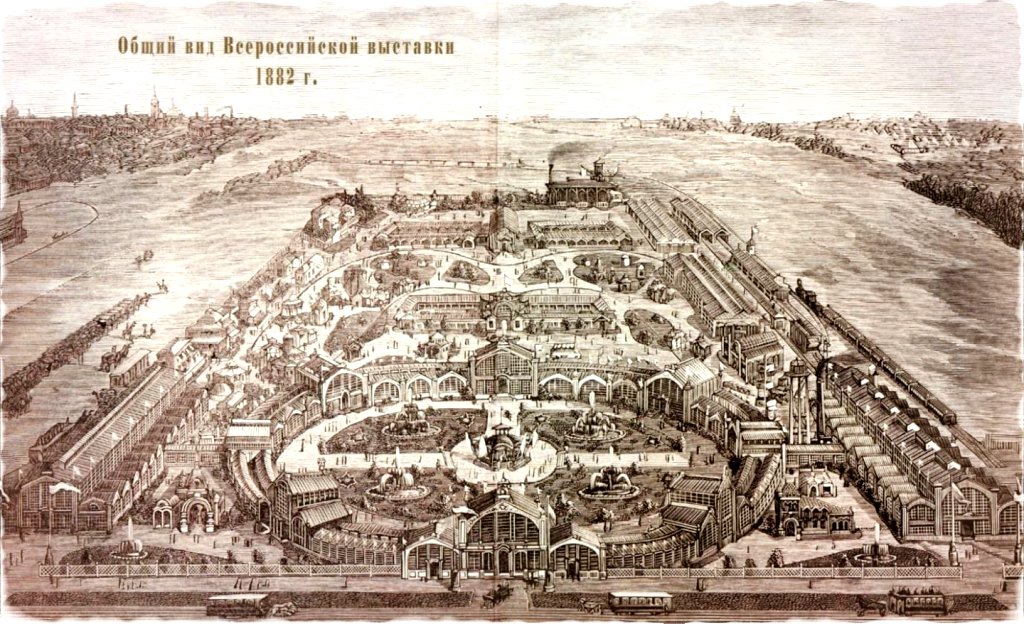 Крупнейшая Всероссийская художественно-промышленная выставка 1882 года прошла в Москве 