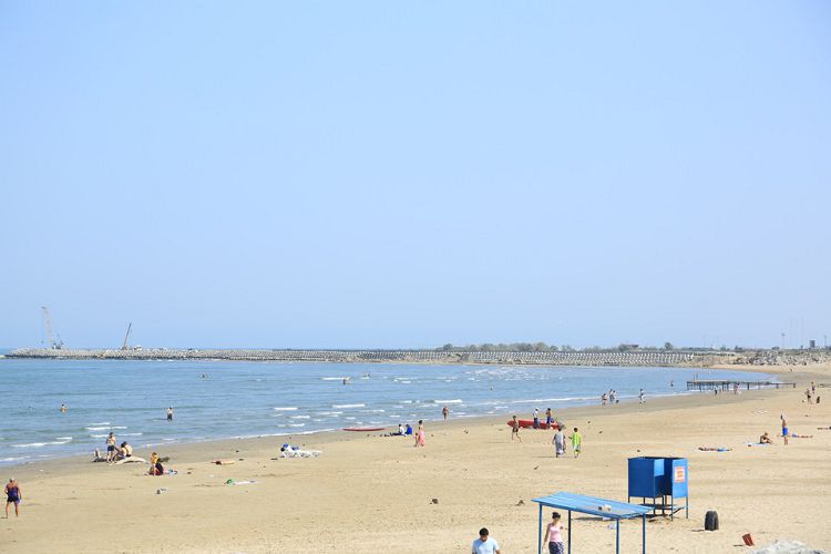 Пляжи Каспийского моря