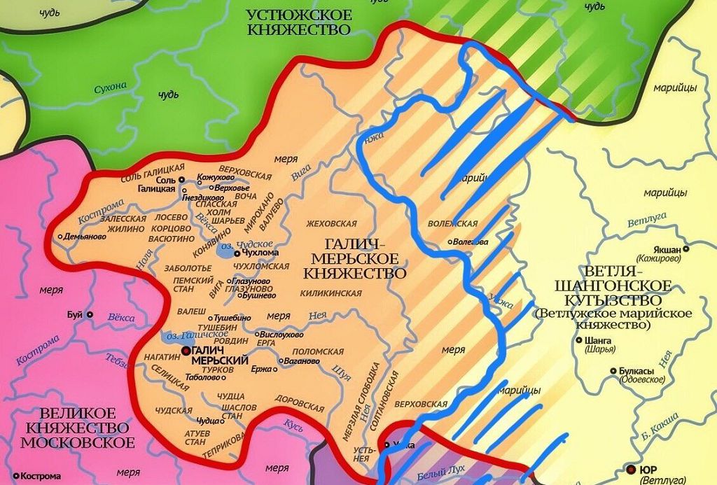Ветлужское марийское княжество не было полноценным централизованным государством