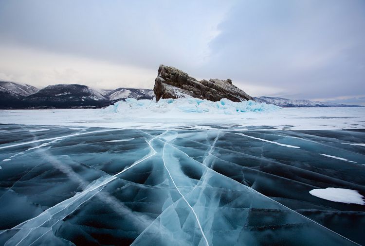 Байкал в феврале фото