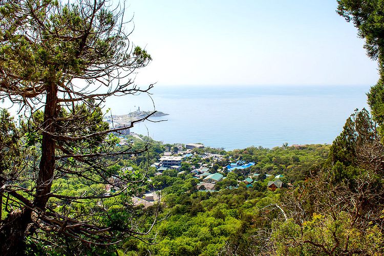 Заповедные живописные тропы начинаются непосредственно из поселка