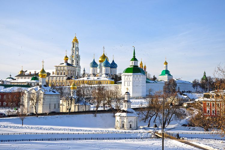 Сергиев Посад зимой, что посмотреть, достопримечательности, куда